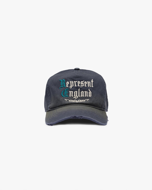 REPRESENT Private Members x 47 Cap - Washed Navy