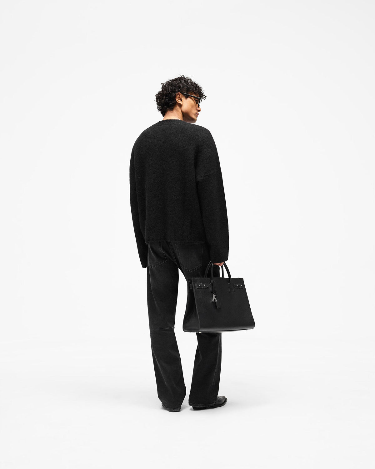 REPRESENT Logo Knit Sweater - Jet Black