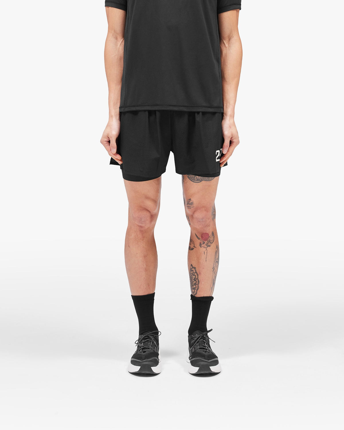 REPRESENT 247 Trail Short - Jet Black