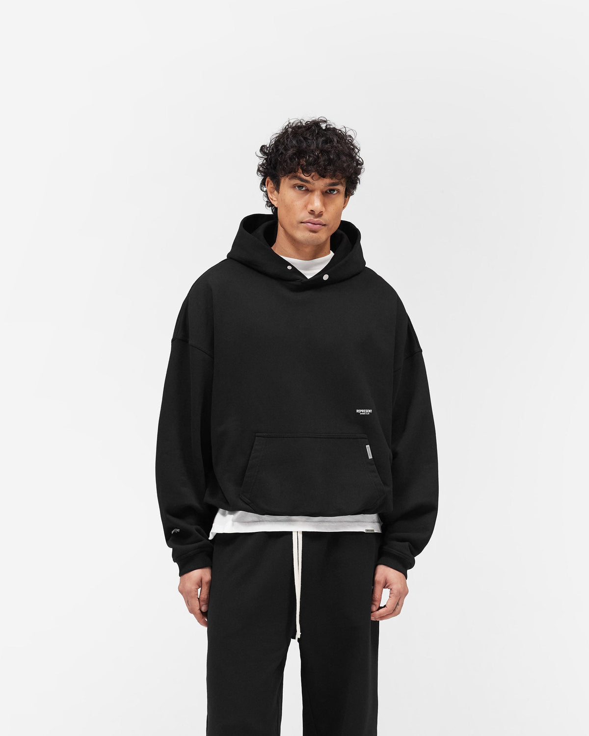 REPRESENT Micro Owners Club Hoodie - Jet Black