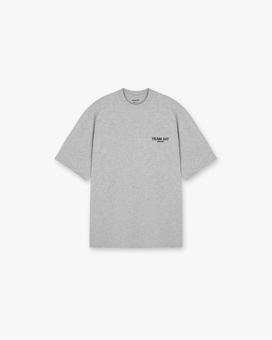 REPRESENT Team 247 Oversized T-Shirt - Grey Marl
