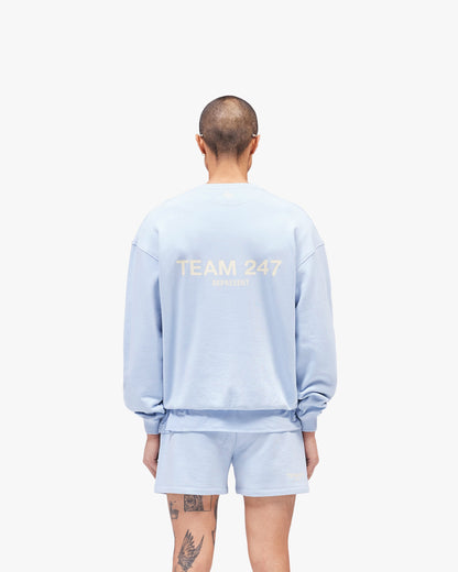 REPRESENT Team 247 Oversized Crew - Glacier