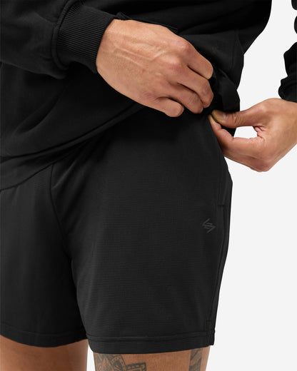 REPRESENT 247 DNA Mesh Short - Jet Black