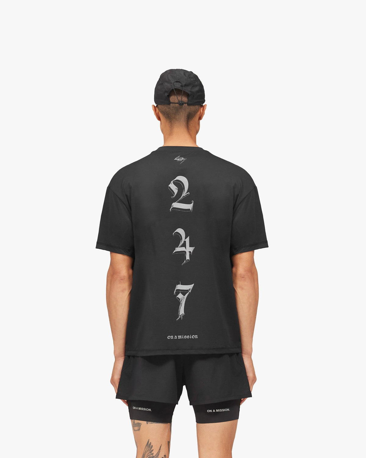 REPRESENT 247 Noble T-Shirt - Jet Black