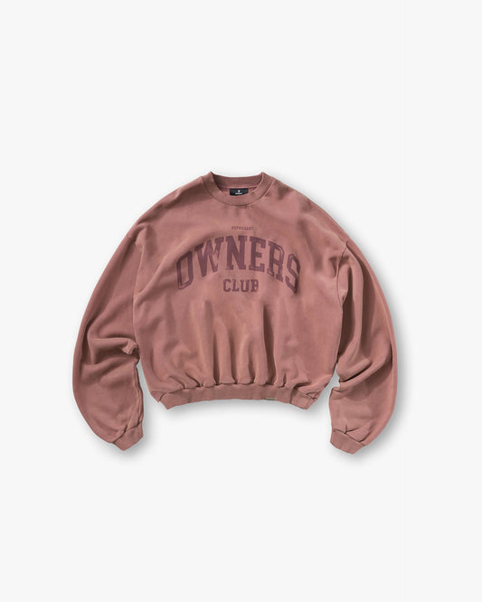 REPRESENT Represent Owners Club Sweater - Smoked Rose