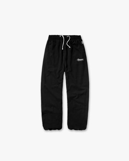 REPRESENT Dual Layer Script Sweatpants - Jet Black