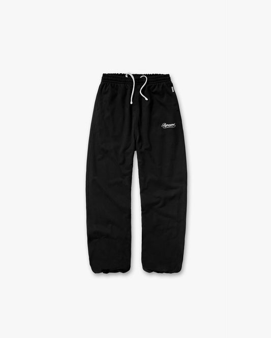 REPRESENT Dual Layer Script Sweatpants - Jet Black