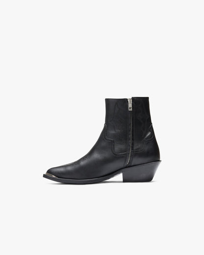 REPRESENT Michael Zip Boot  Leather - Black