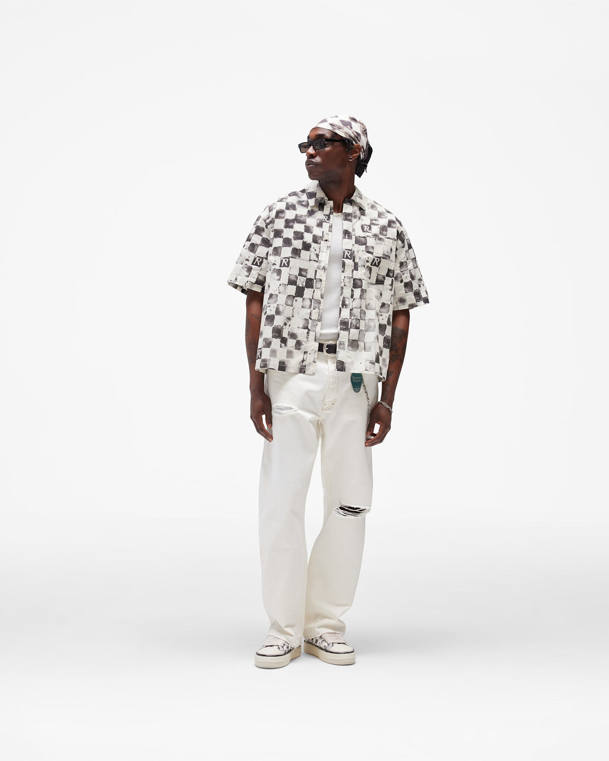 REPRESENT Pool Side Shirt - Flat White