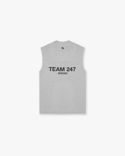 REPRESENT Team 247 Oversized Tank - Ash Grey