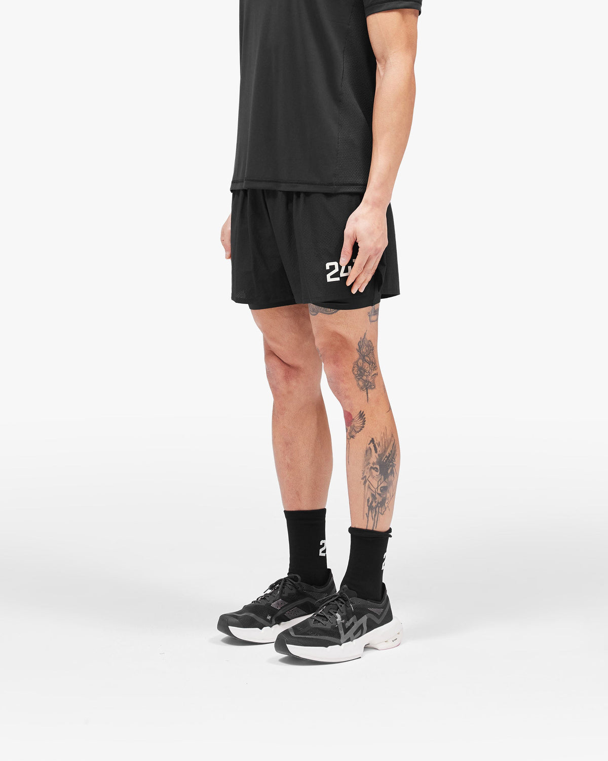 REPRESENT 247 Trail Short - Jet Black