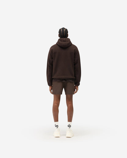 REPRESENT 247 Borg Fleece - Chocolate