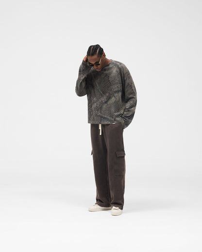 REPRESENT Initial Cargo Sweatpants - Coffee