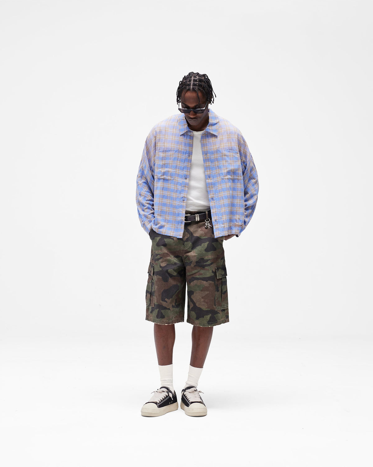 REPRESENT Camo Cargo Short - Camo