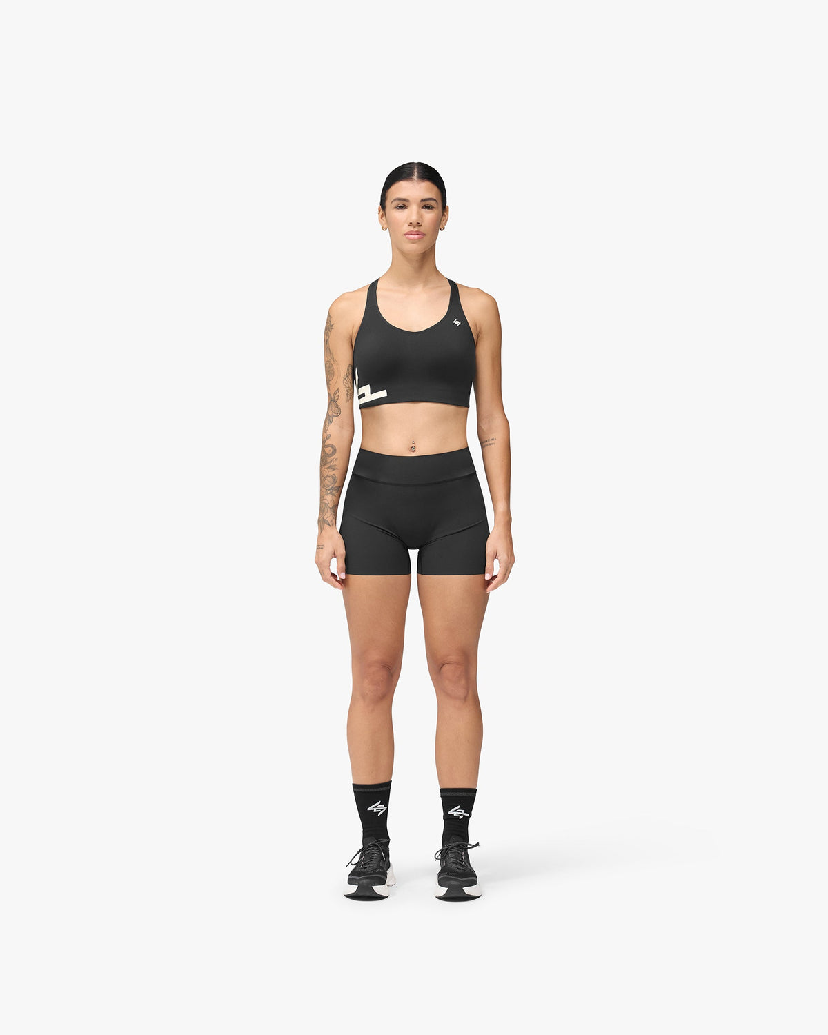 REPRESENT 247 Ghost Micro Short - Jet Black