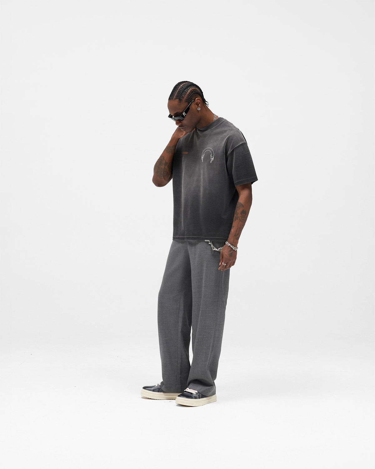 REPRESENT Wool Pant - Grey