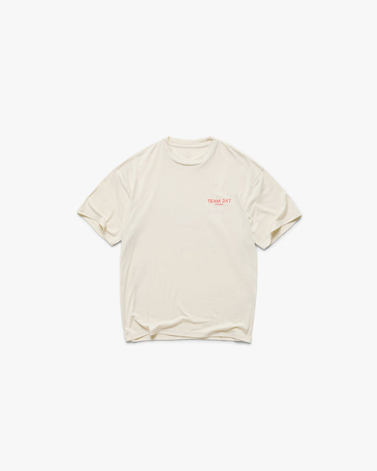 REPRESENT Team 247 Oversized T-Shirt - Cream