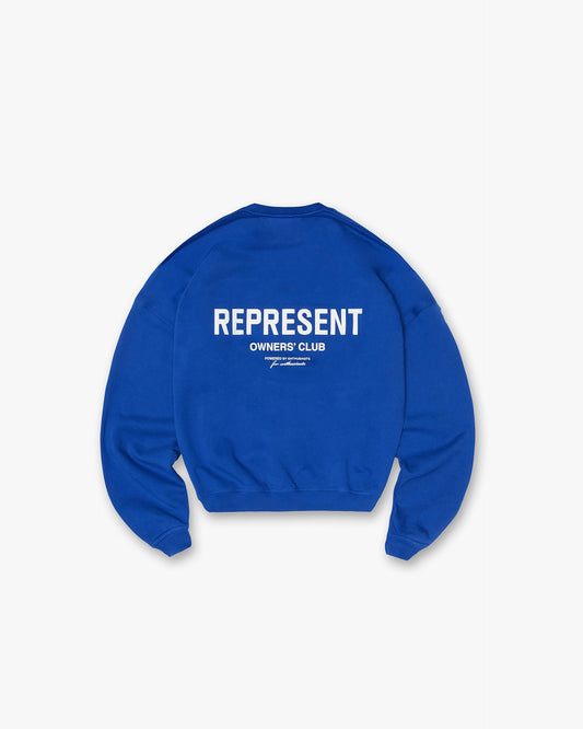 REPRESENT Represent Owners Club Sweater - Cobalt