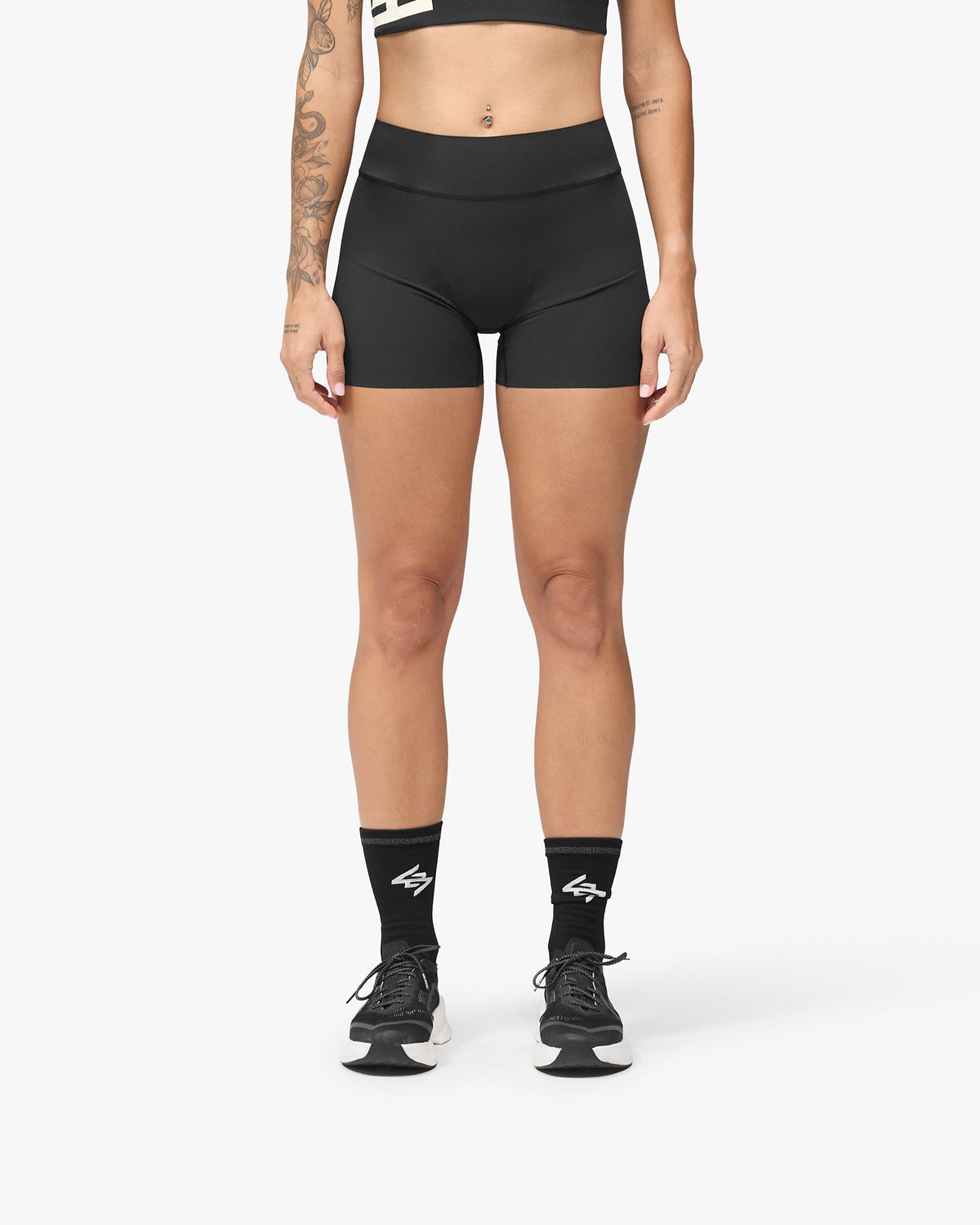 REPRESENT 247 Ghost Micro Short - Jet Black