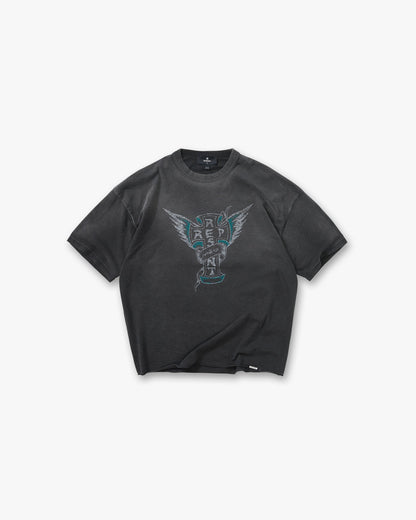REPRESENT Westside T-Shirt - Stained Black