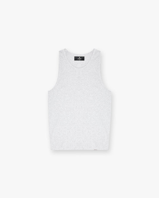 REPRESENT Initial Rib Vest - Ice Grey Marl