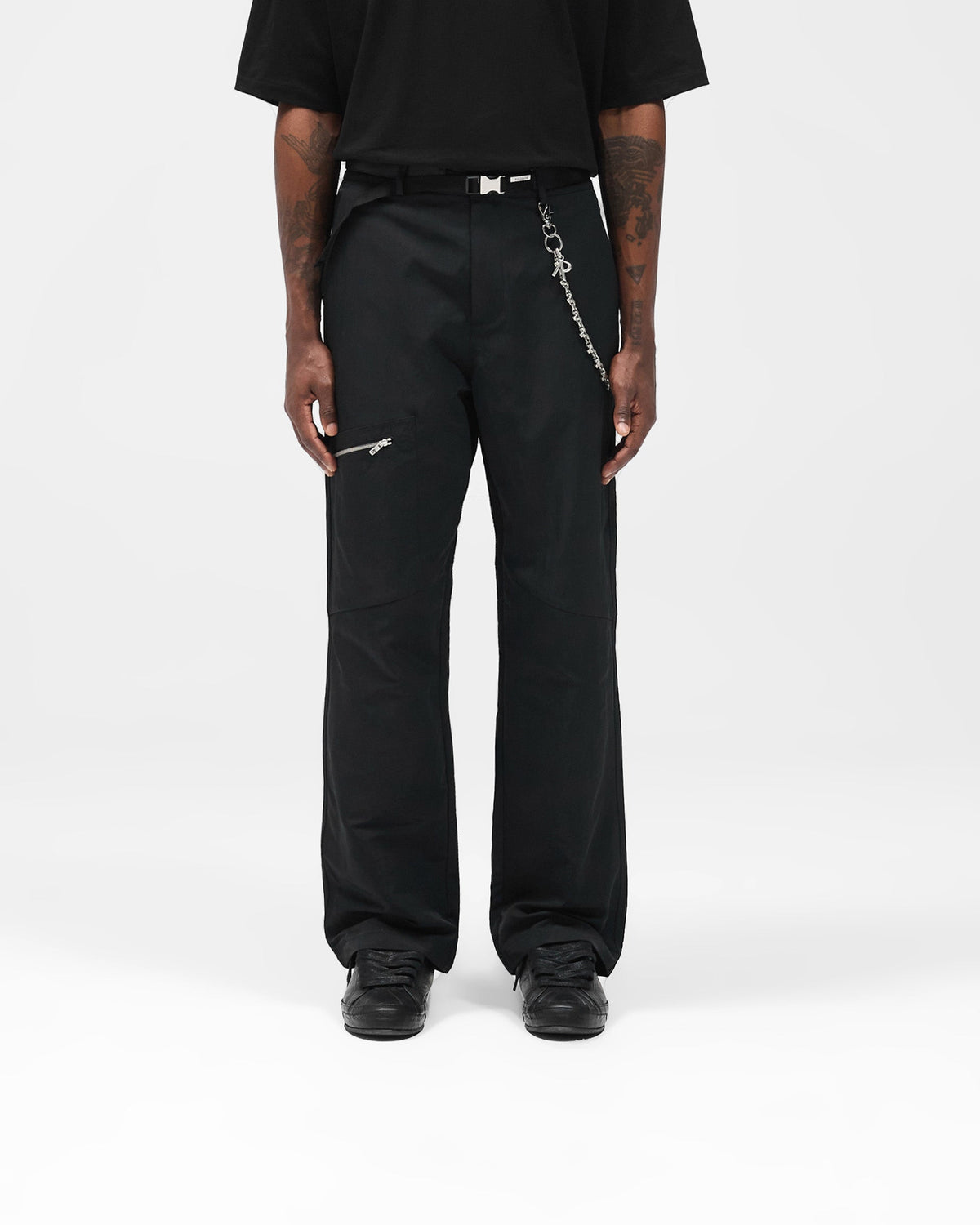 REPRESENT Nylon Workwear Pant - Jet Black