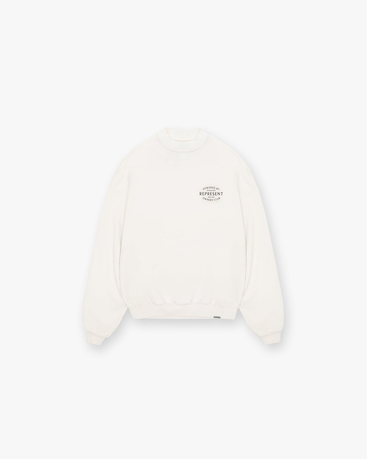 REPRESENT Represent Owners Club Stamp Sweater - Flat White