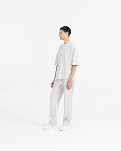 REPRESENT Initial Straight Leg Sweatpants - Ice Grey Marl