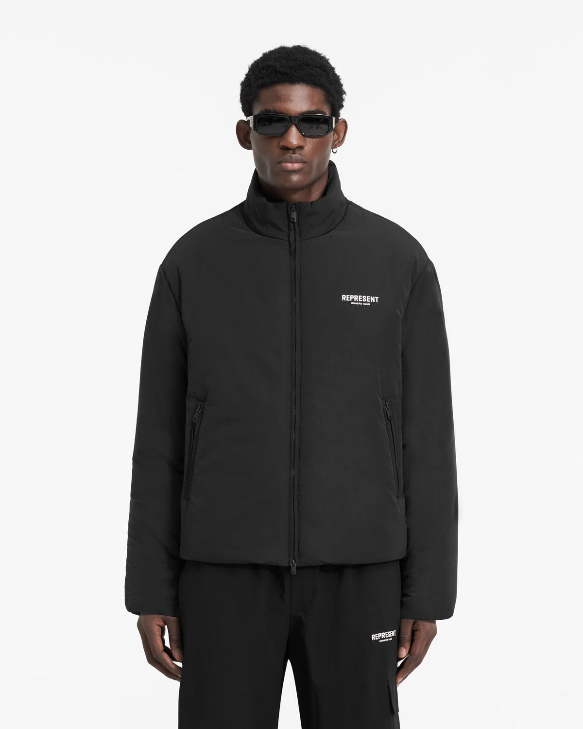 REPRESENT Represent Owners Club Wadded Jacket - Black