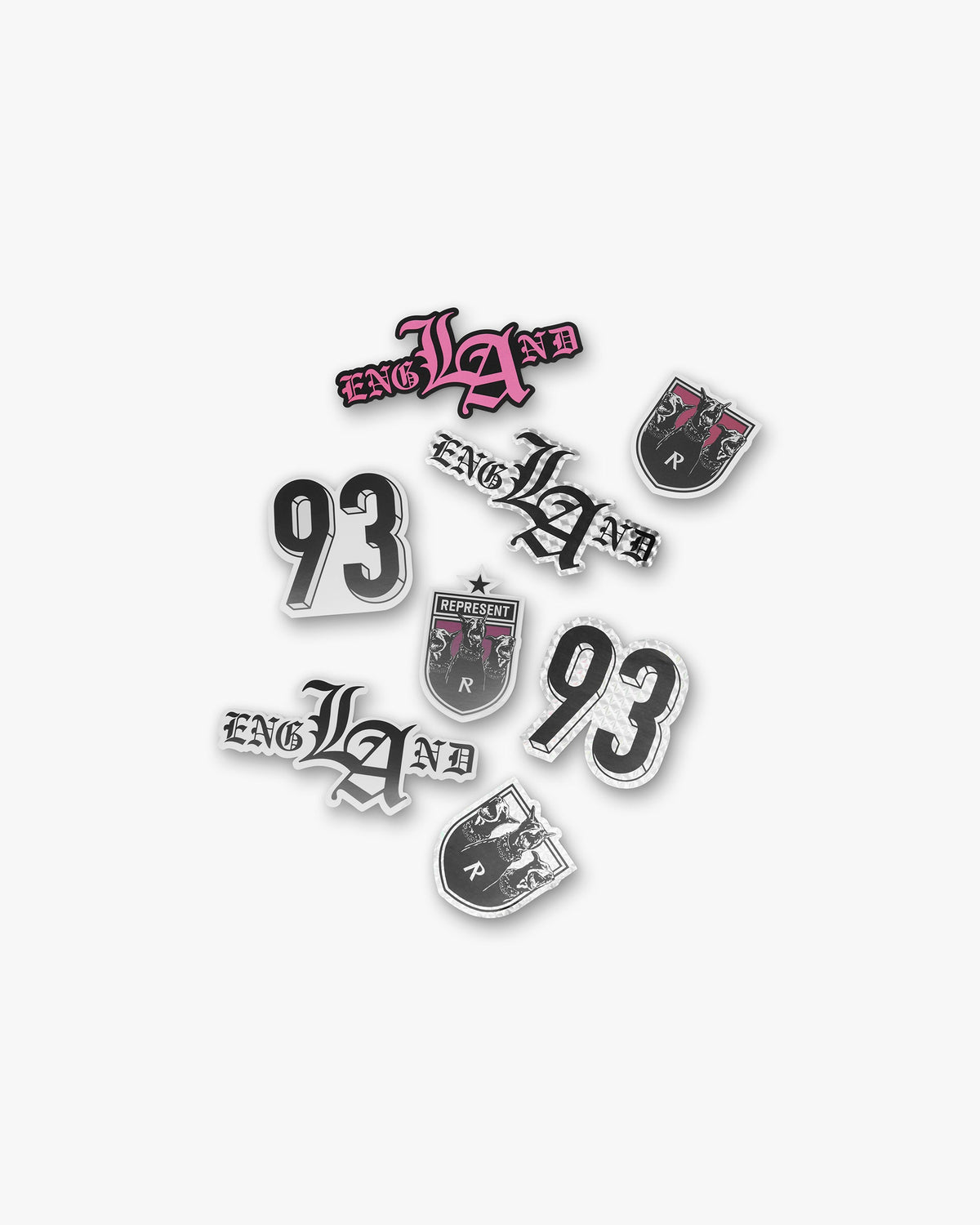 REPRESENT Represent England Stickers - Multi