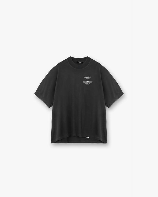 REPRESENT Revere Manor T-Shirt - Stained Black