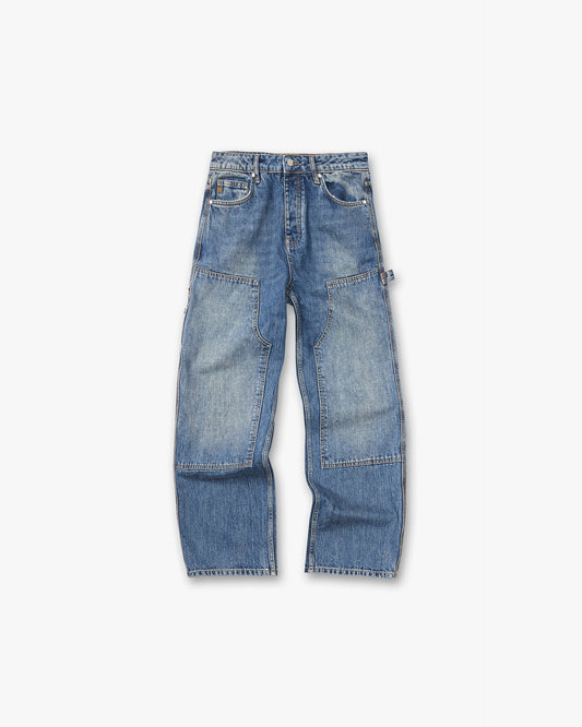 REPRESENT R2 Carpenter Panel Denim - Rinse Blue