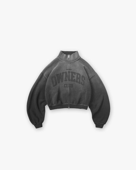 REPRESENT Represent Owners Club Jersey Track Jacket - Weathered Black