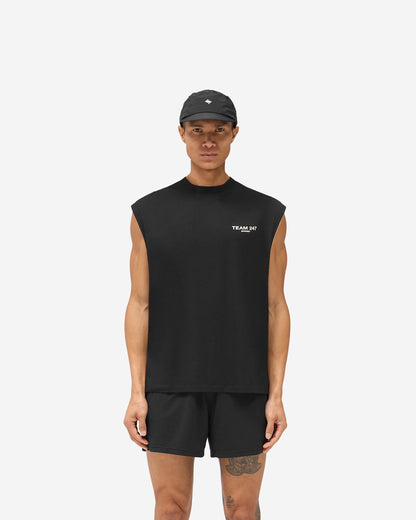 REPRESENT Team 247 Oversized Tank - Jet Black