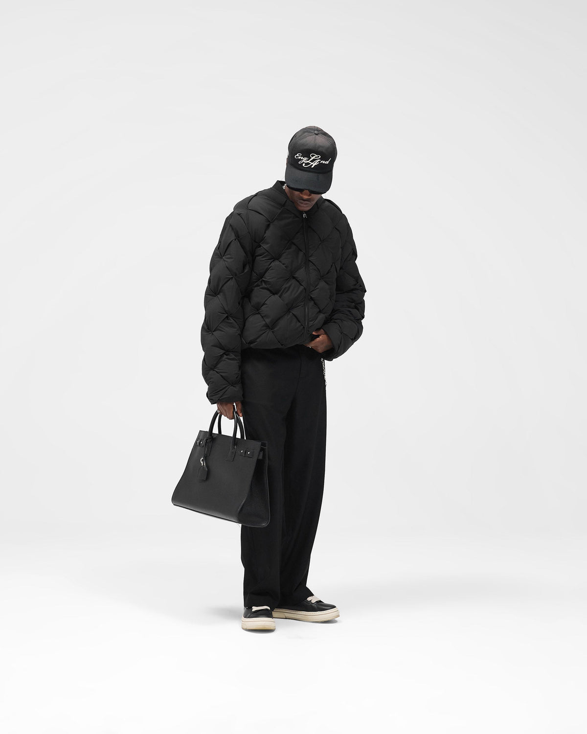 REPRESENT Pillow Puffer - Jet Black