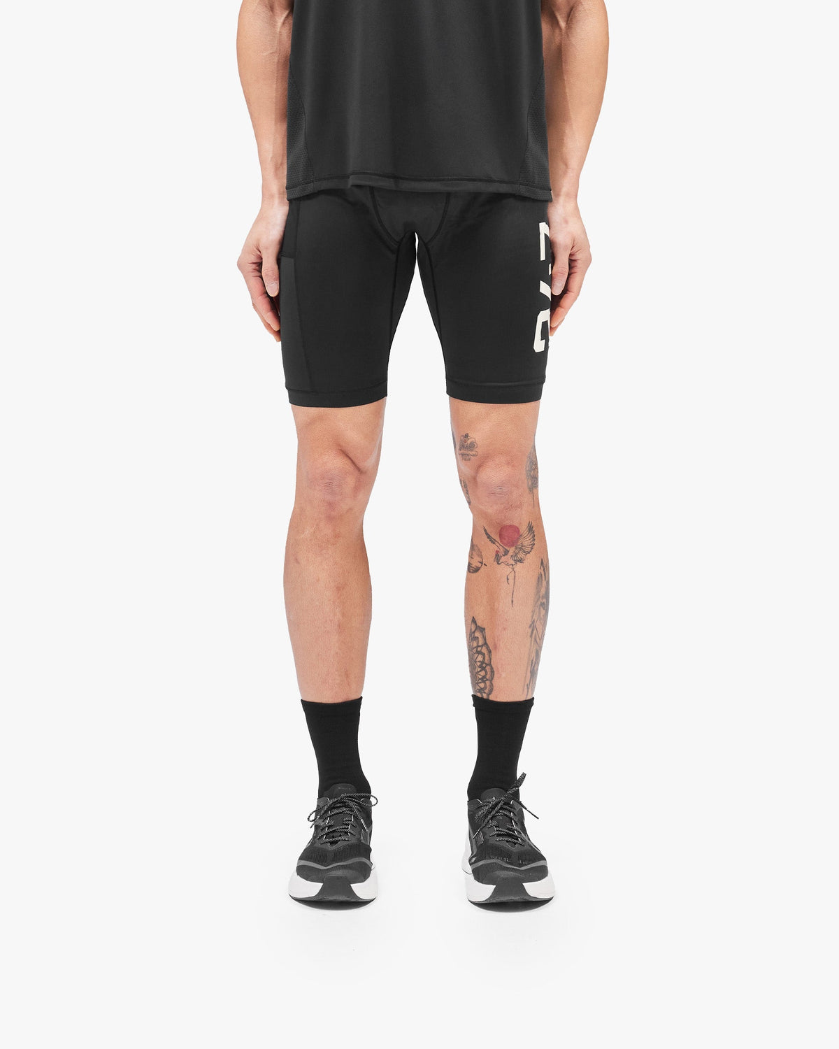 REPRESENT 247 Cargo Half Tight - Jet Black