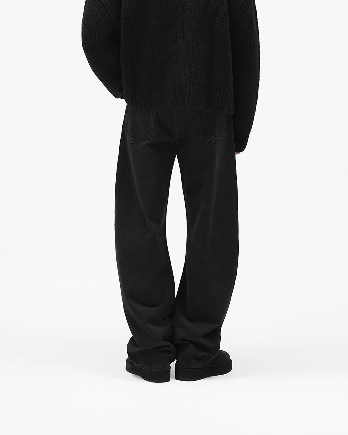 REPRESENT R5 Curve Jean - Jet Black