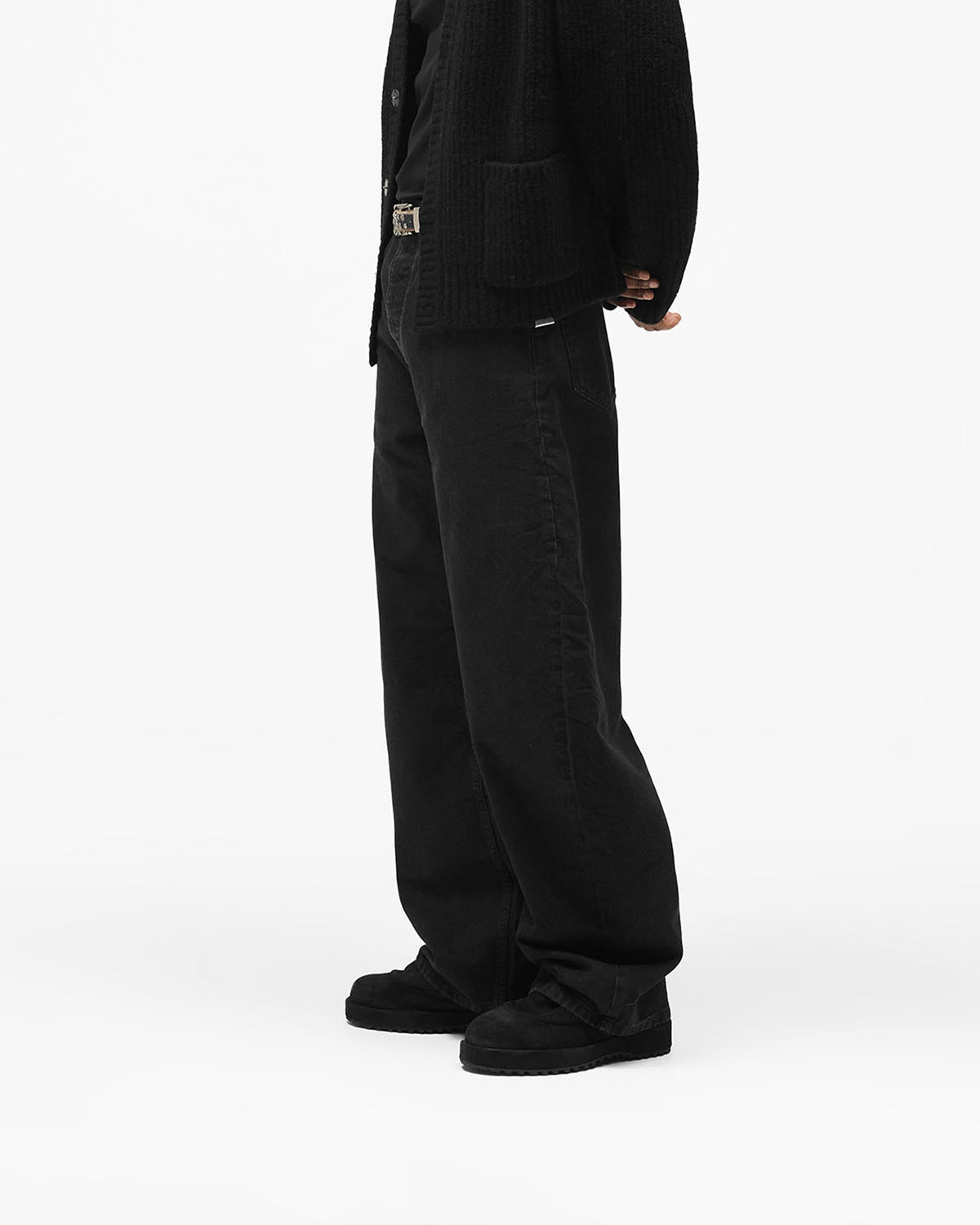 REPRESENT R5 Curve Jean - Jet Black