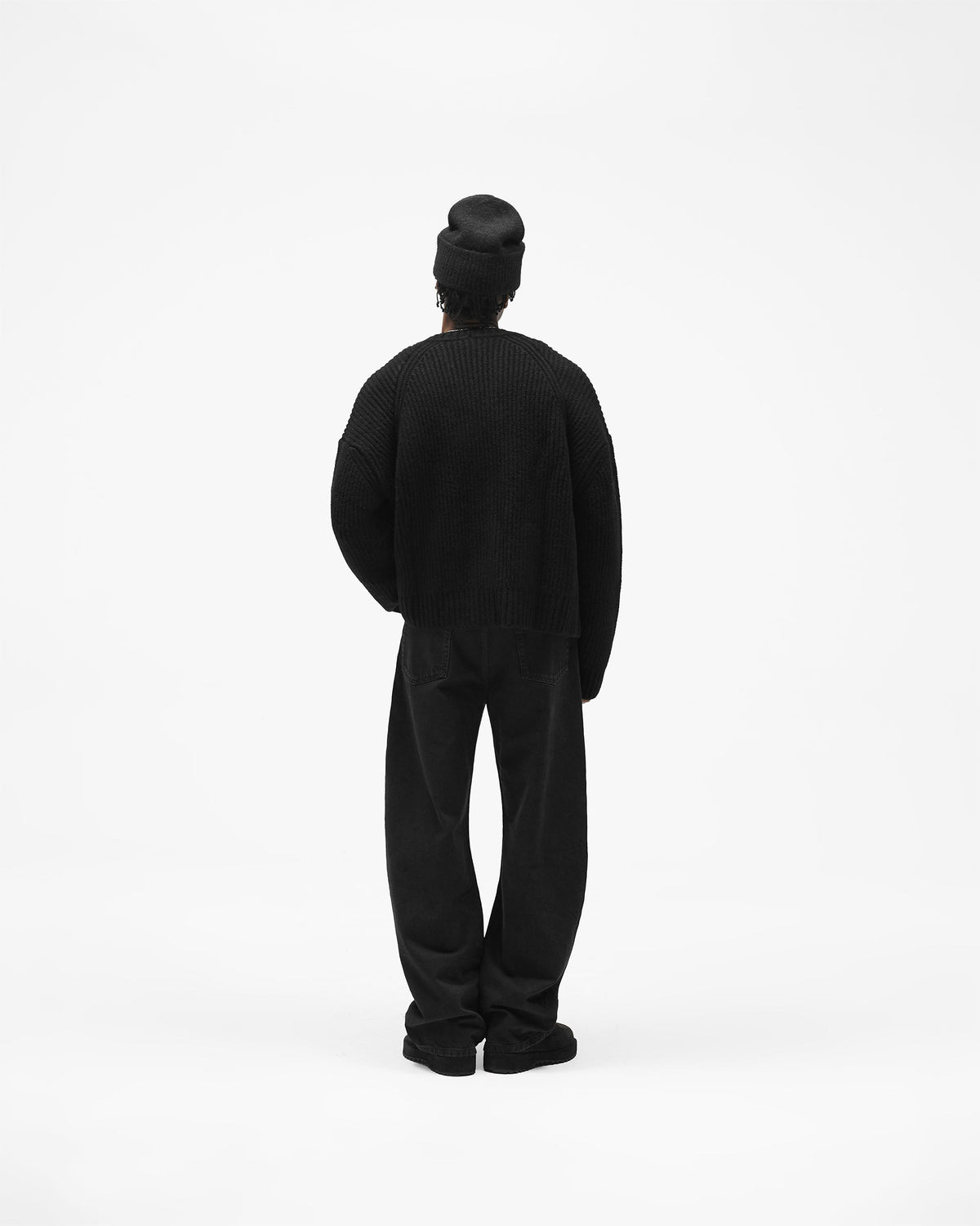 REPRESENT R5 Curve Jean - Jet Black