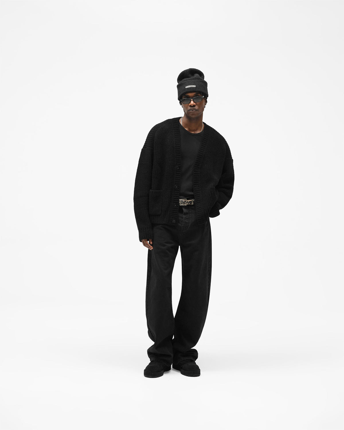 REPRESENT R5 Curve Jean - Jet Black