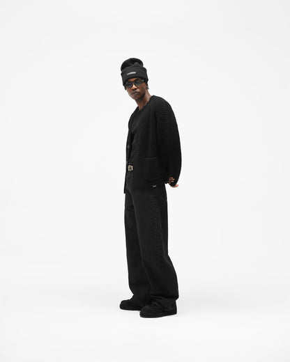 REPRESENT R5 Curve Jean - Jet Black