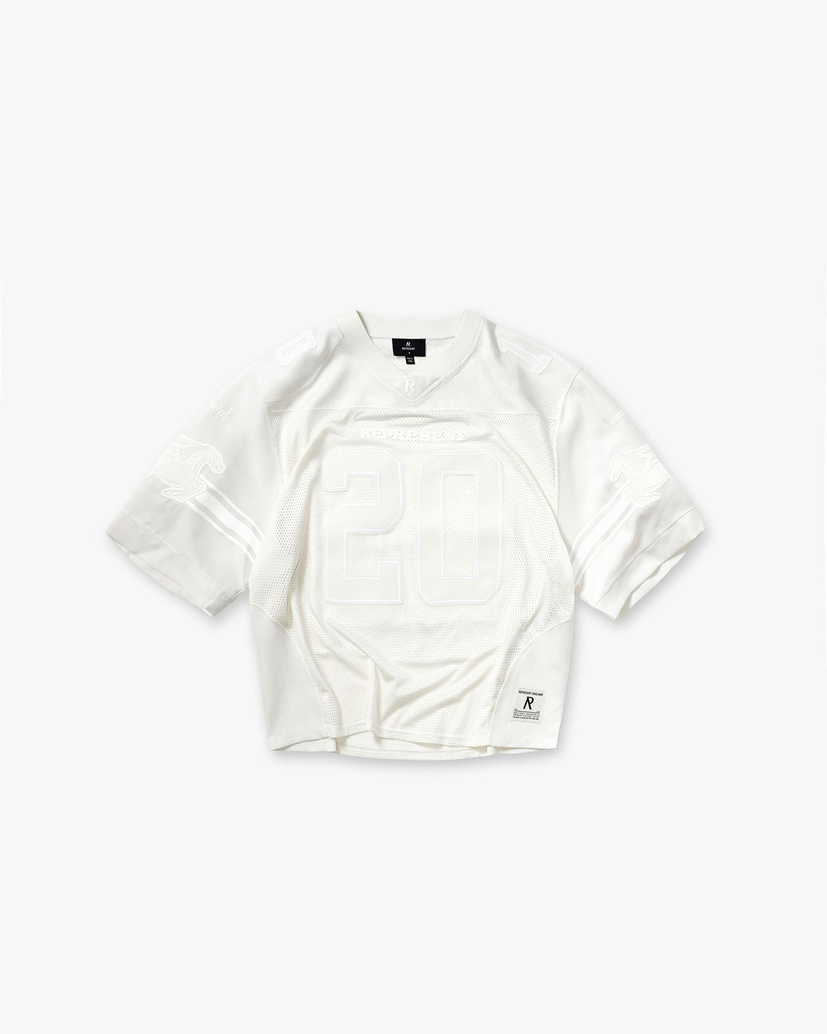 REPRESENT American Football Jersey - Chalk