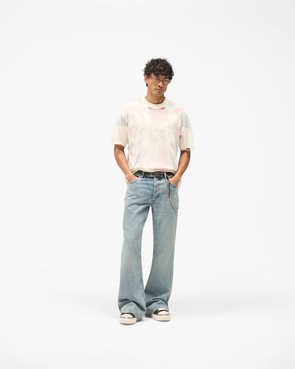 REPRESENT R6 Flare Denim - Astro Blue