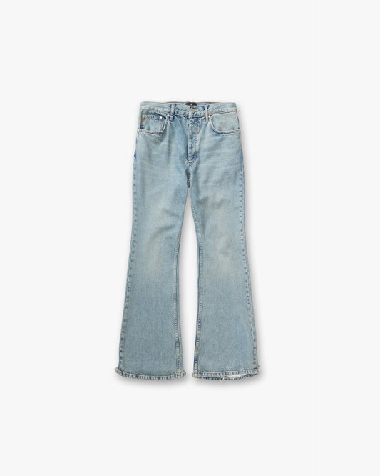 REPRESENT R6 Flare Denim - Astro Blue