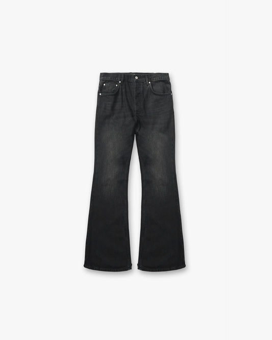 REPRESENT R6 Flare Denim - Black