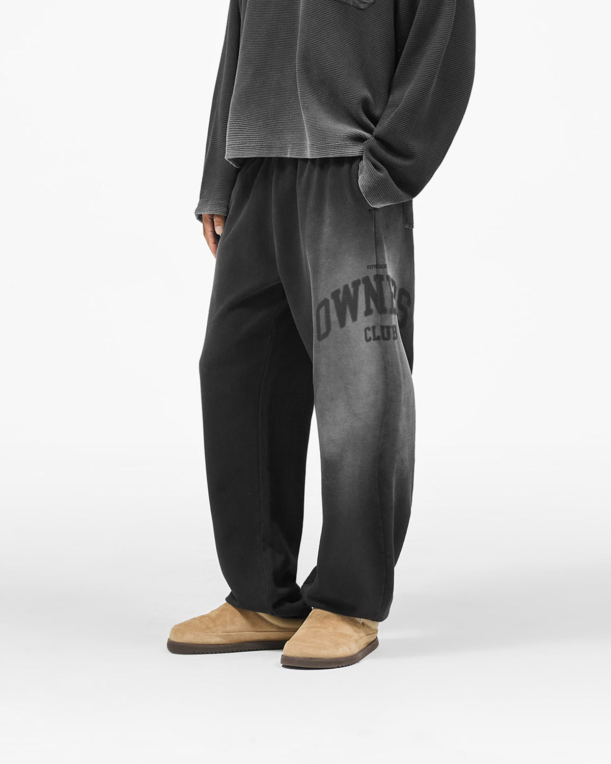 REPRESENT Represent Owners Club Sweatpant - Weathered Black