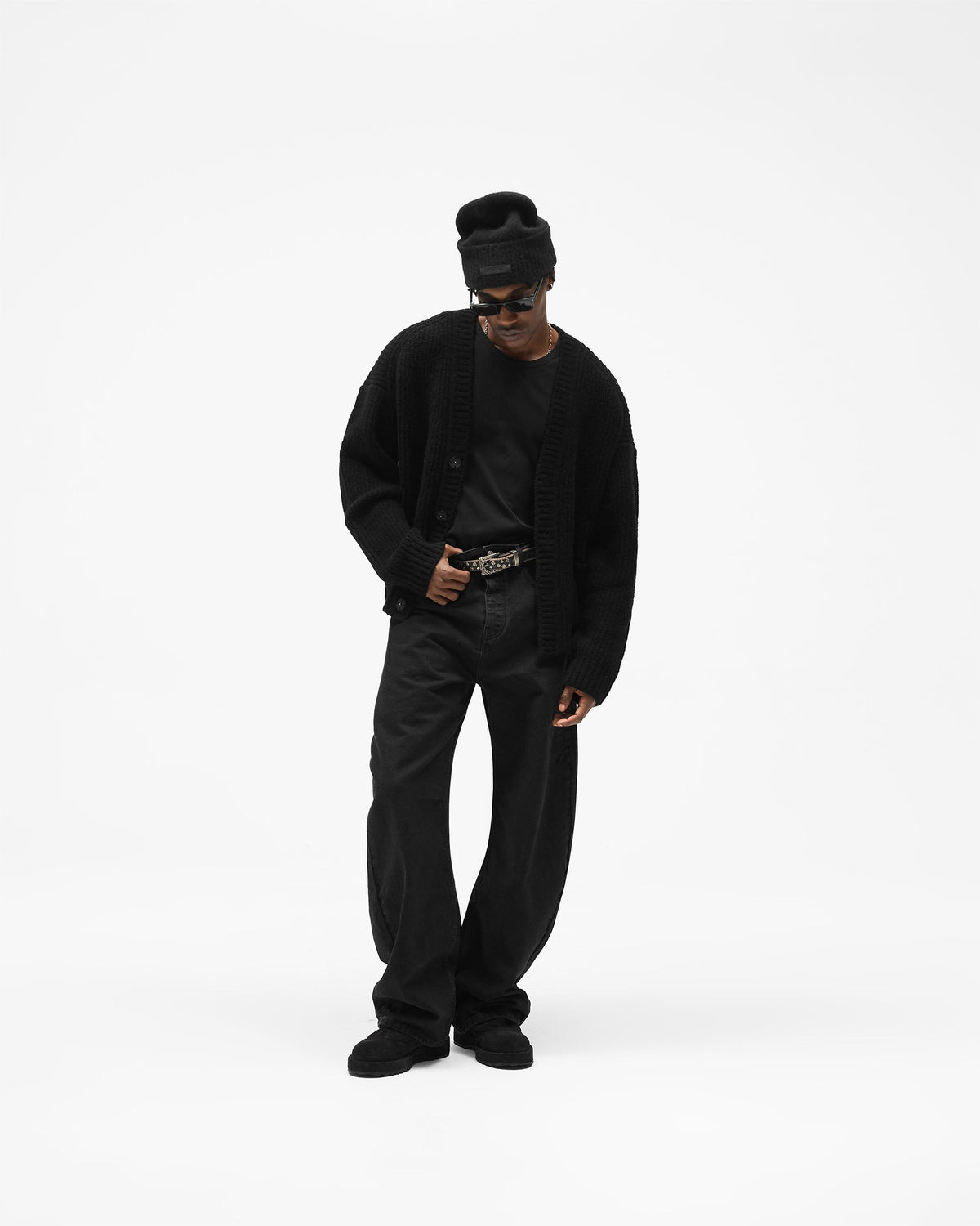 REPRESENT Ramone Cardigan - Black