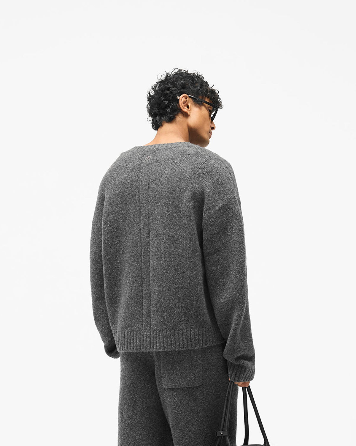 REPRESENT Ramone Knit Sweater - Dark Grey