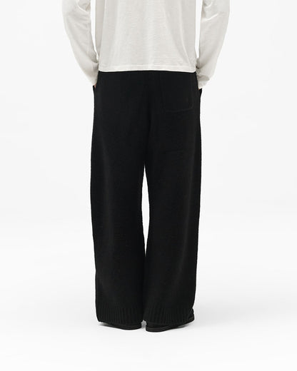 REPRESENT Ramone Knit Sweatpant - Jet Black