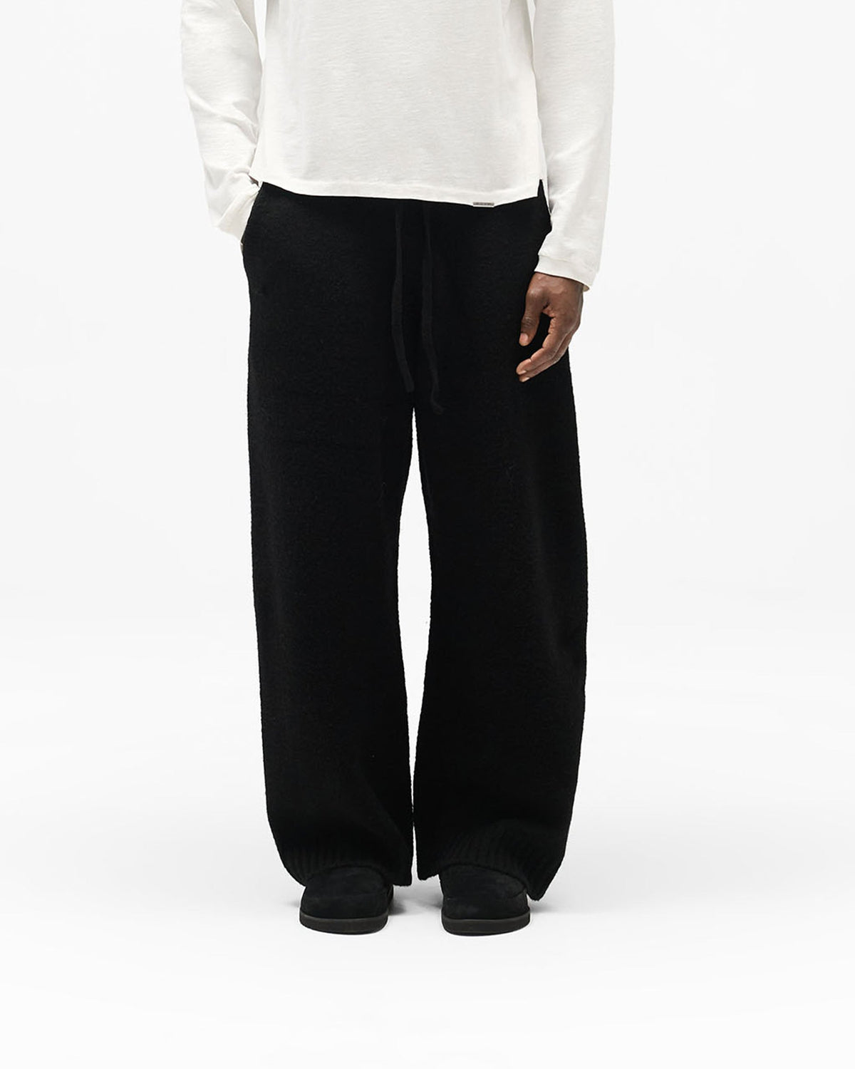 REPRESENT Ramone Knit Sweatpant - Jet Black